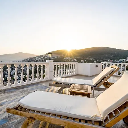 Flat With Shared Pool, Terrace And Jacuzzi In Kas Villa Kalkan